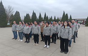 北京汽車制造廠黃驊基地黨委組織開展清明節(jié)緬懷英魂，致敬先烈活動(dòng)